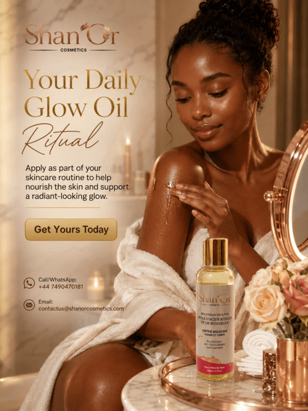 Shan’Or Kojic Acid & Bearberry Oil 200ml | Face & Body Beauty Oil