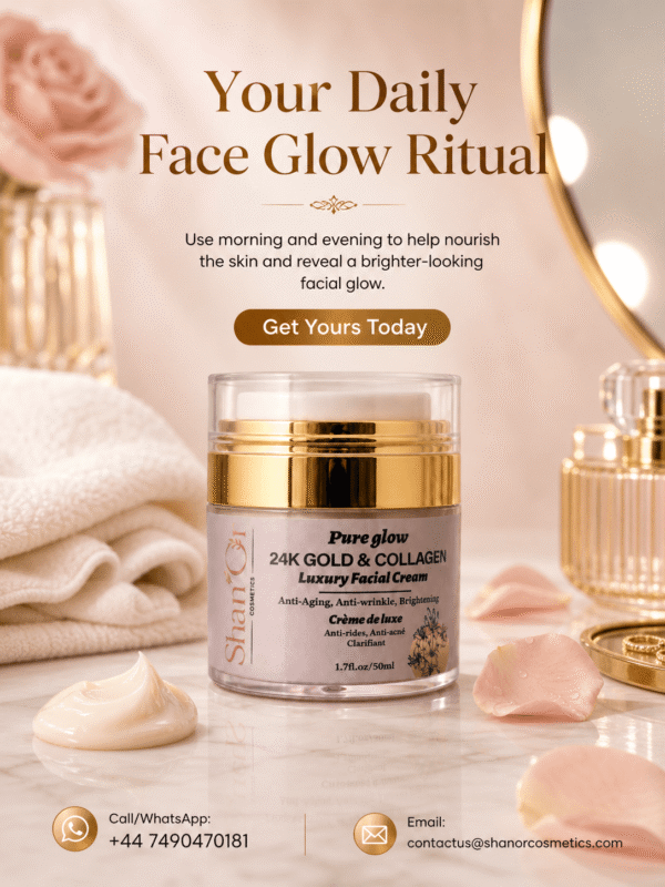 Shan’Or Pure Glow 24K Gold & Collagen Luxury Facial Cream 50ml4 Shan’Or Pure Glow 24K Gold & Collagen Luxury Facial Cream 50ml