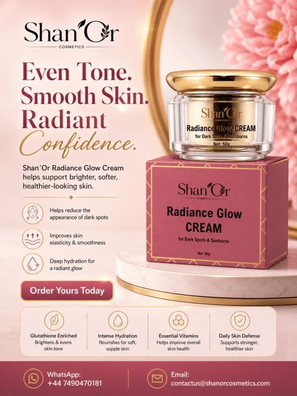 Shan’Or Radiance Glow Cream 50g _ For Dark Spots & Sunburns5 Shan’Or Radiance Glow Cream 50g | For Dark Spots & Sunburns