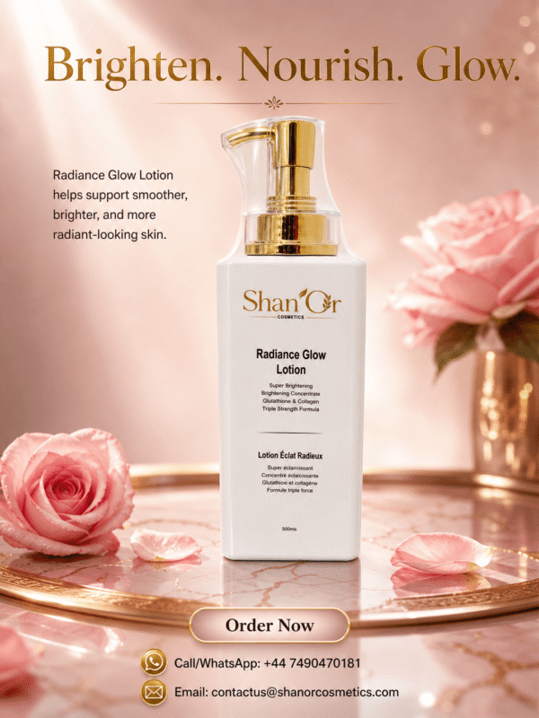 Shan’Or Radiance Glow Lotion 500ml | Brightening Body Lotion