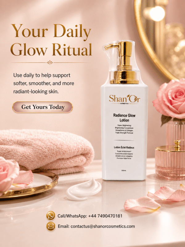 Shan’Or Radiance Glow Lotion 500ml | Brightening Body Lotion