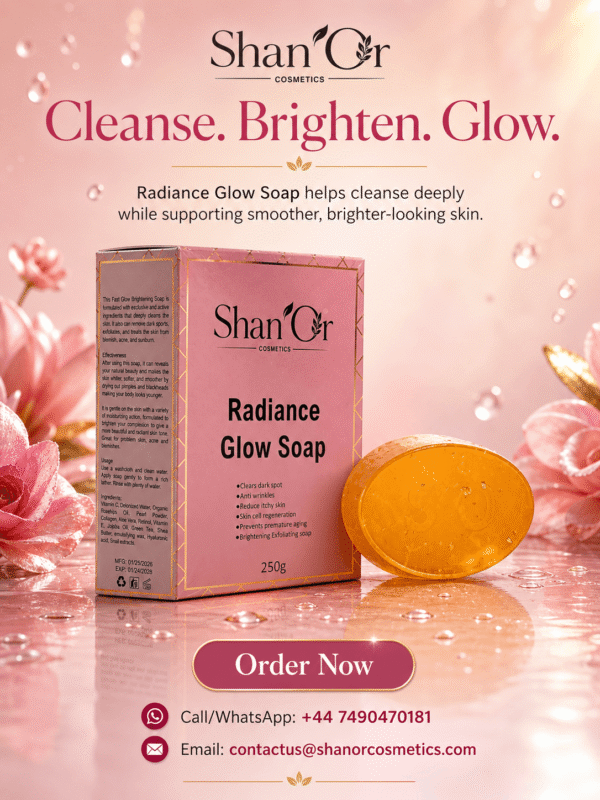 Shan’Or Radiance Glow Soap 250g | Brightening Exfoliating Soap1 Shan’Or Radiance Glow Soap 250g | Brightening Exfoliating Soap
