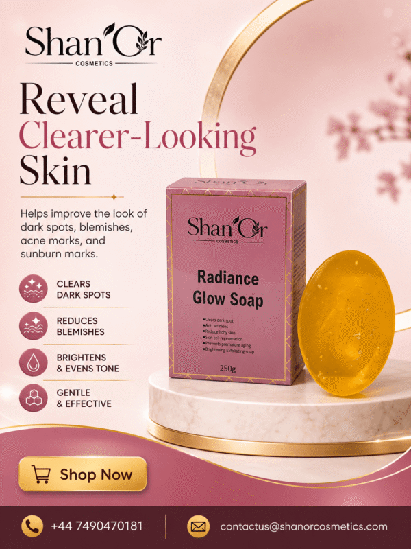 Shan’Or Radiance Glow Soap 250g | Brightening Exfoliating Soap2 Shan’Or Radiance Glow Soap 250g | Brightening Exfoliating Soap