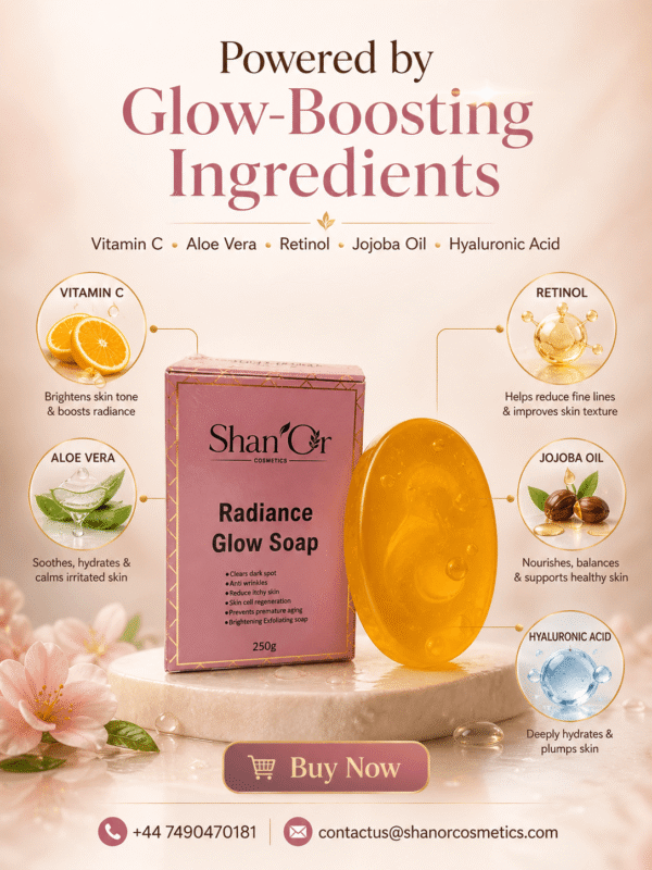 Shan’Or Radiance Glow Soap 250g | Brightening Exfoliating Soap4 Shan’Or Radiance Glow Soap 250g | Brightening Exfoliating Soap